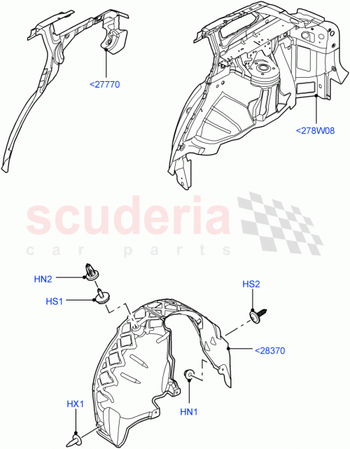 Part Diagram for Land Rover CYP100790