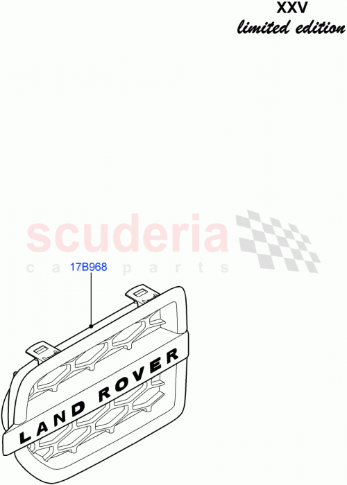 Part Diagram for Land Rover LR057530