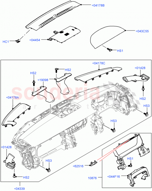 Part Diagram for Land Rover LR035427