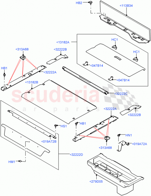 Part Diagram for Land Rover LR100433