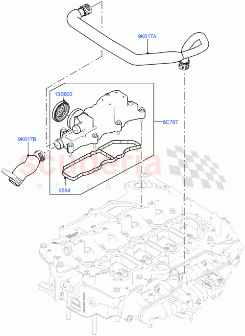Part Diagram for Land Rover LR186988