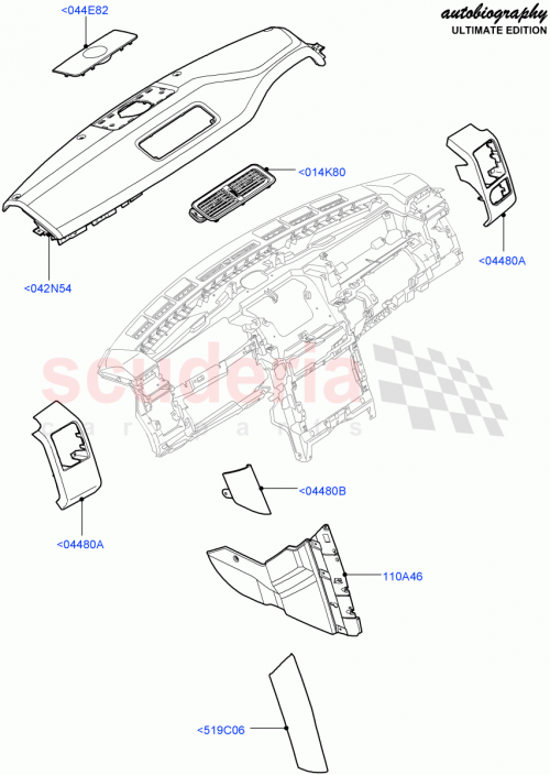 Part Diagram for Land Rover LR032408