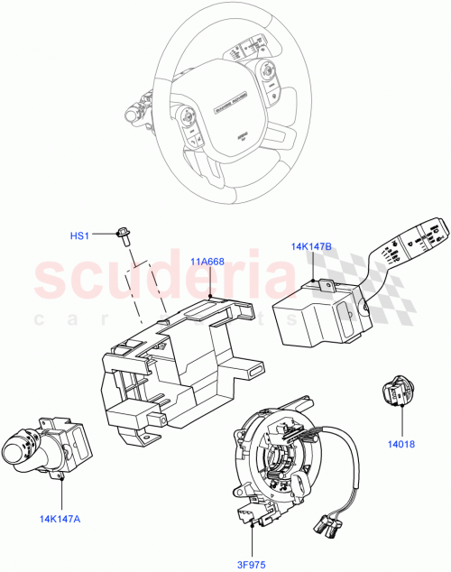 Part Diagram for Land Rover LR034961