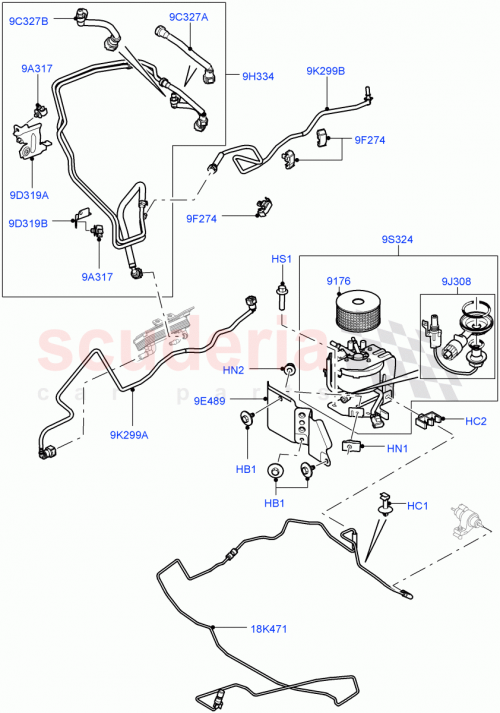 Part Diagram for Land Rover LR029671