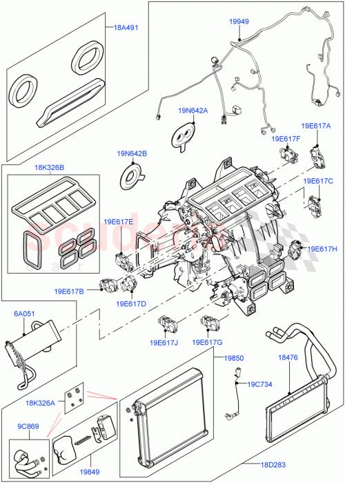 Part Diagram for Land Rover LR046943