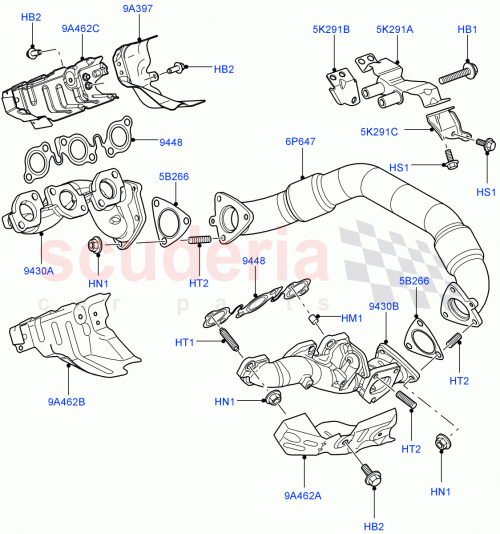 Part Diagram for Land Rover WCU500180
