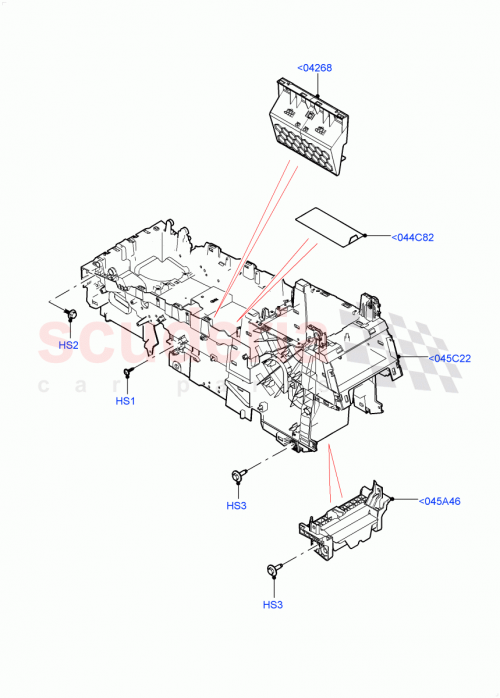 Part Diagram for Land Rover LR149838